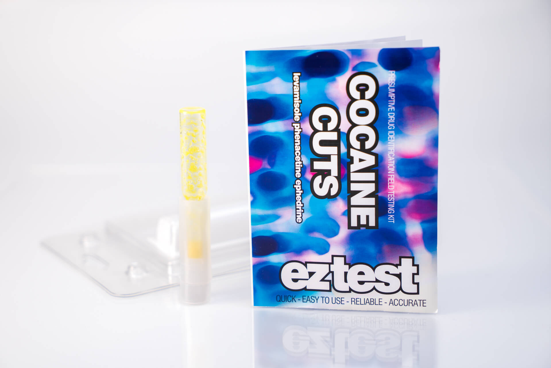 Cocaine Cuts Single Use Drug Testing Kit