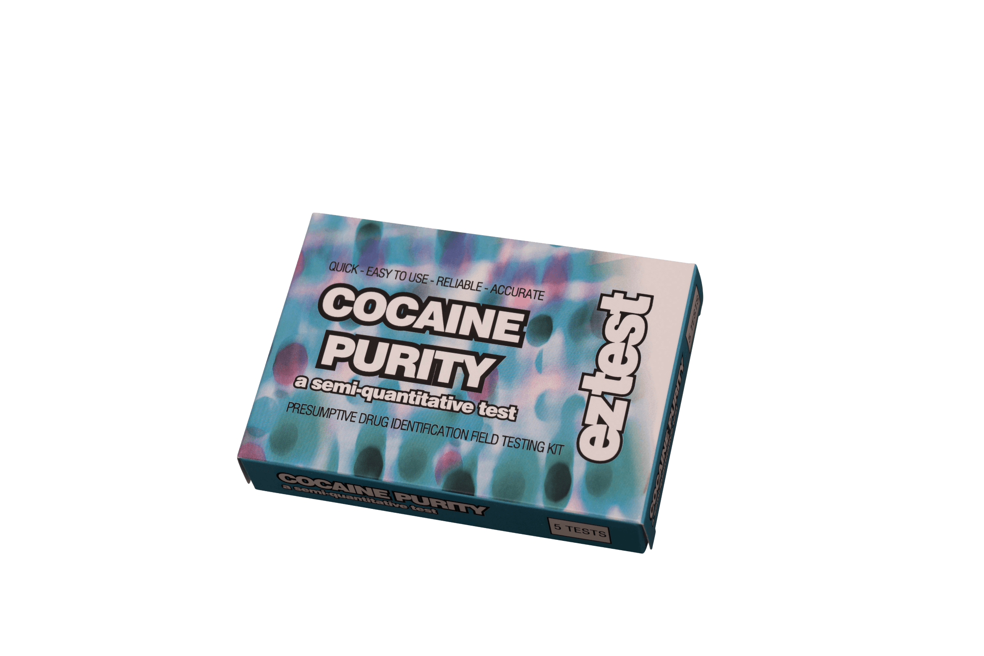 Cocaine Purity 5 Use Drug Testing Kit