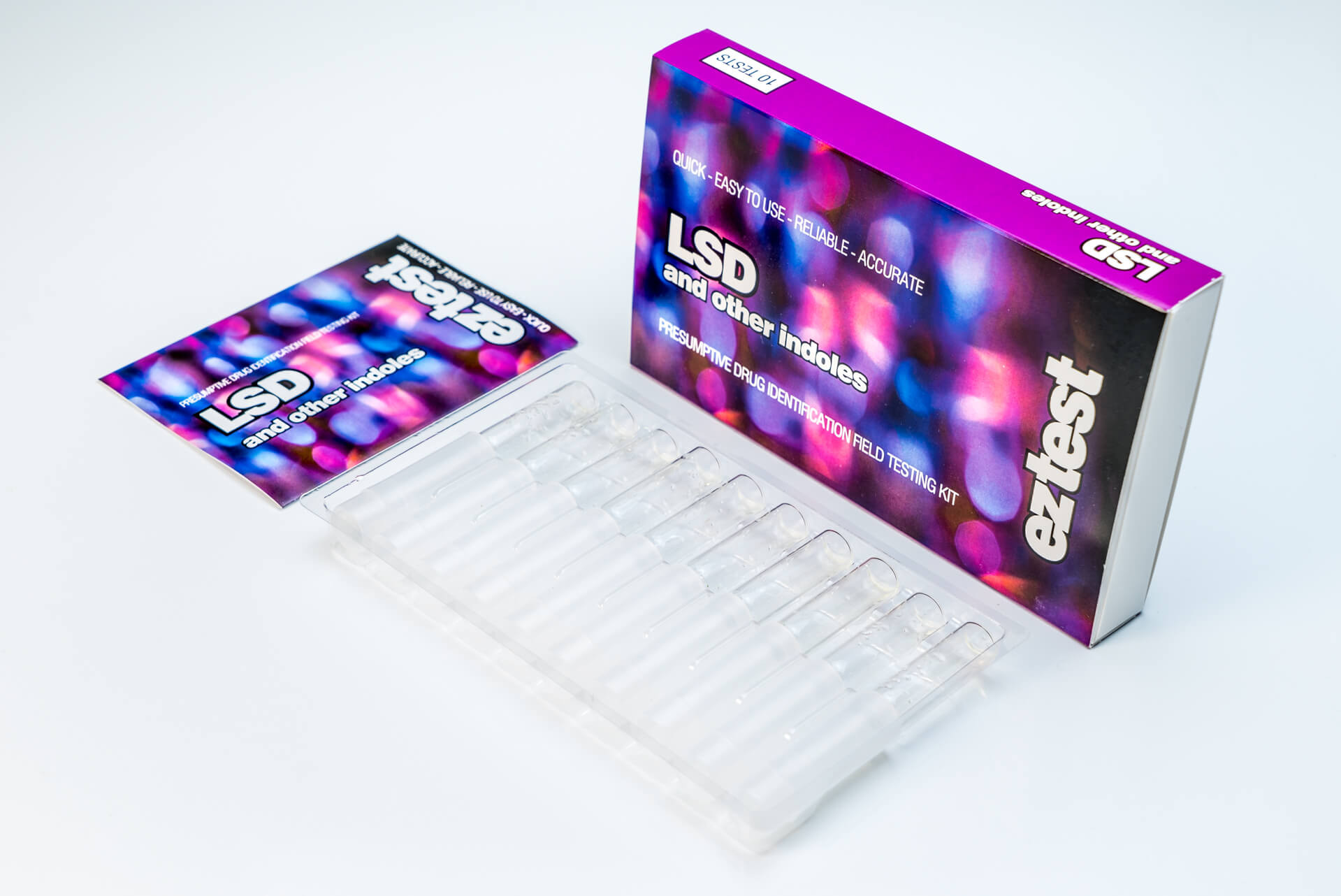 LSD 10 Use Drug Testing Kit