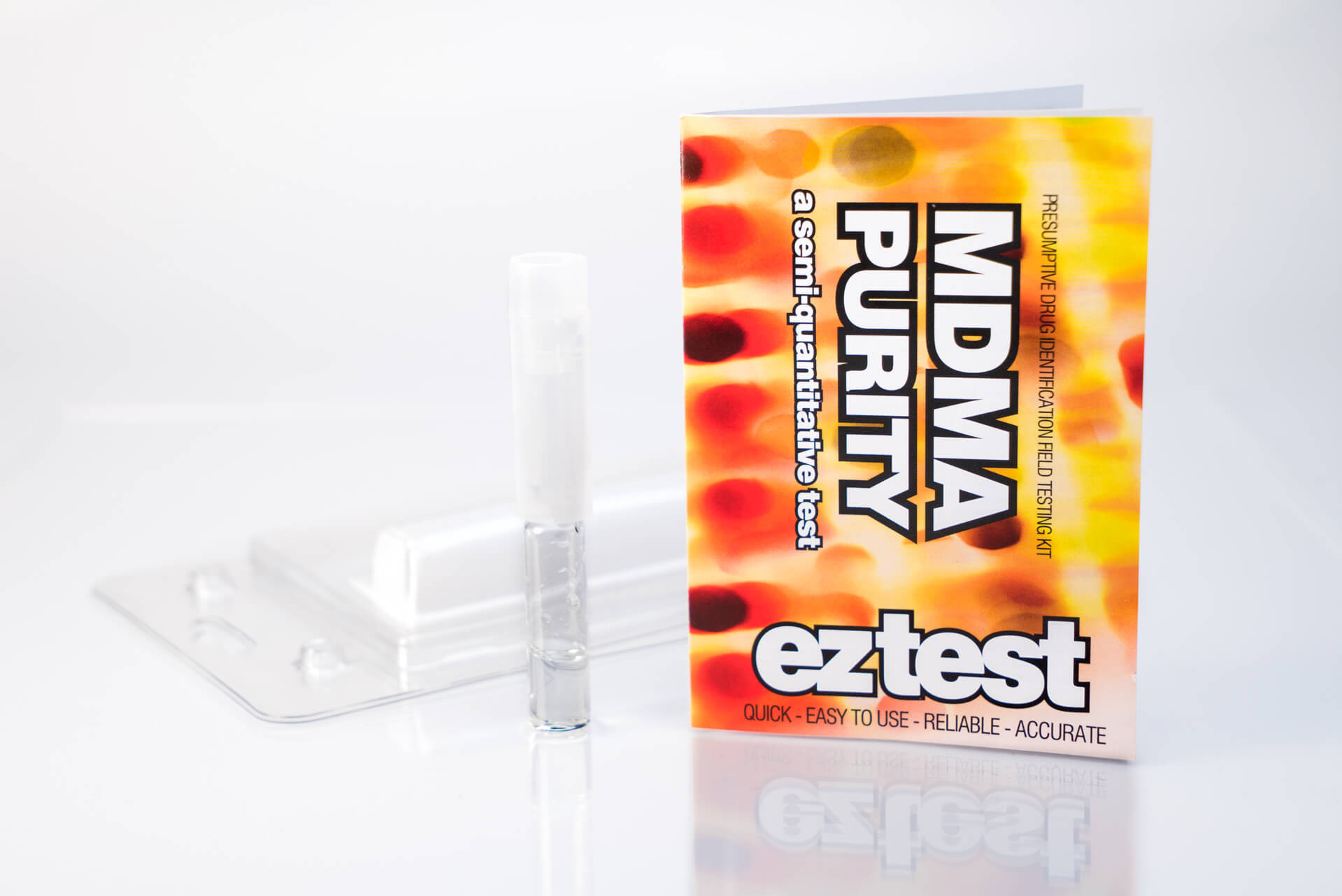MDMA Purity Single Use Drug Testing Kit