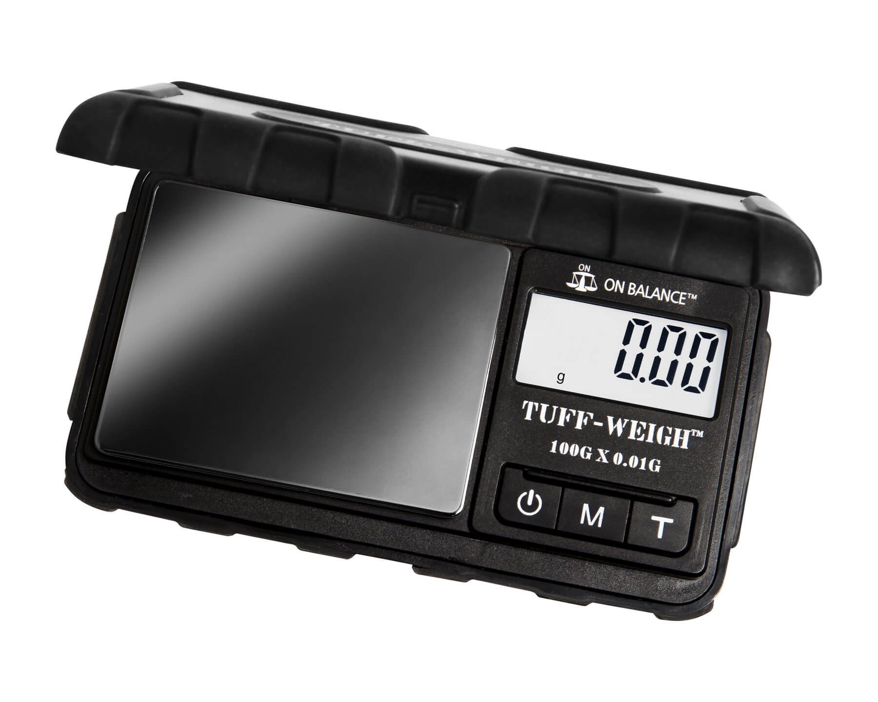 On Balance TUF-100 Tuff Weigh Pocket Scale (100g x 0.01g) - Black