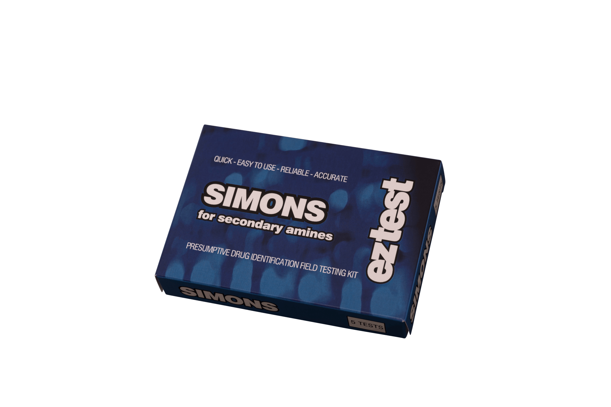 Simons Reagent for Secondary Amines 5 Use Drug Testing Kit