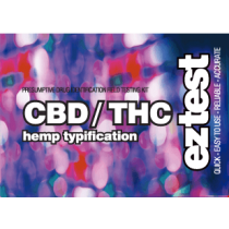 EZ Test for CBD / THC - Hemp Typification - 10 Tests
