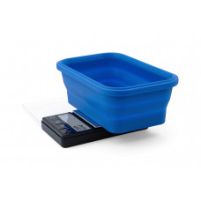 On Balance SBS-1000 Scale with Blue Collapsible Silicone Bowl (1000g x 0.1g)