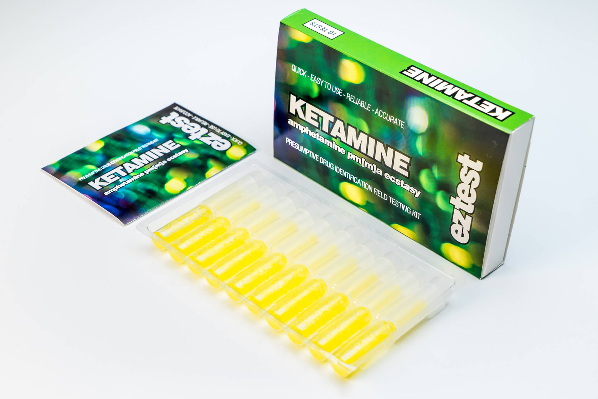 Ketamin-Drogen-Test-Kit für 10 Anwendungen