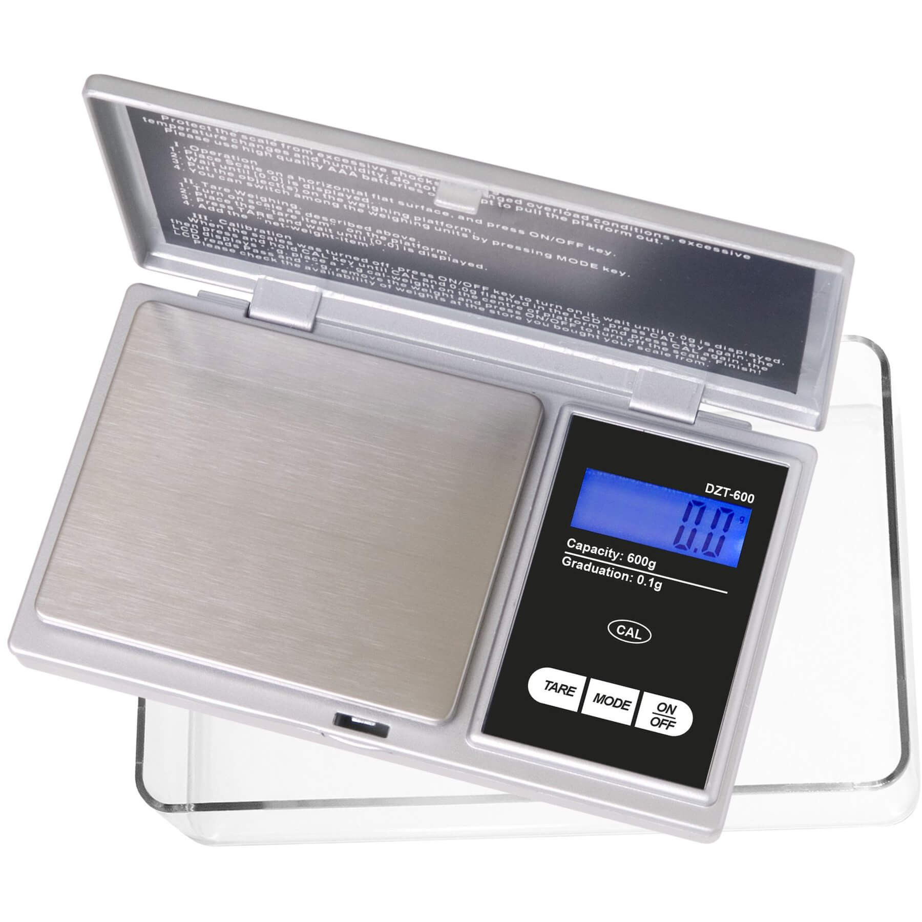 On Balance DZT-600 Large Tray Mini Scale (600 x 0.1g)