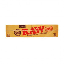 RAW Classic Pre-Rolled King Size Cones x 32