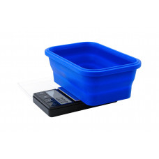 On Balance SBS-200 Scale with Blue Collapsible Silicone Bowl - 2