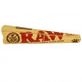 RAW Organic Pre-Rolled King Size Cones - Single pack