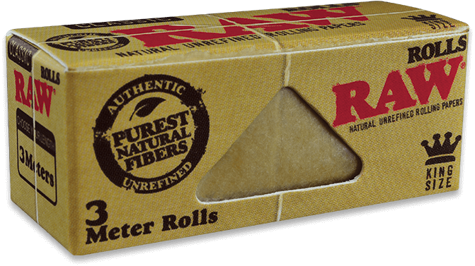 RAW Classic King Size Roll - 3 metres x 12