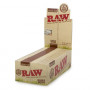 RAW Organic Hemp Single Width Rolling Papers (Number 8) x 50 - Display